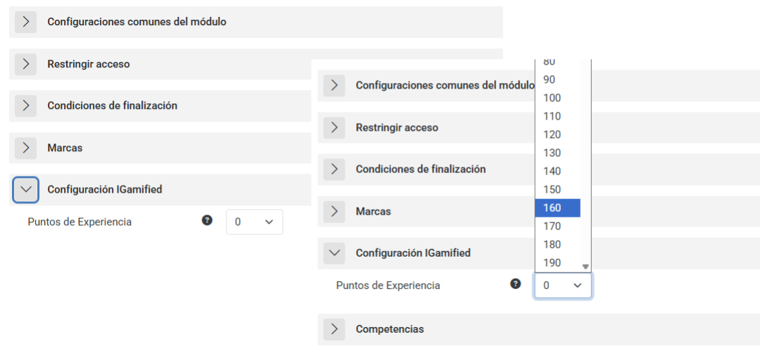 Haz clic para ampliar Configuración XP